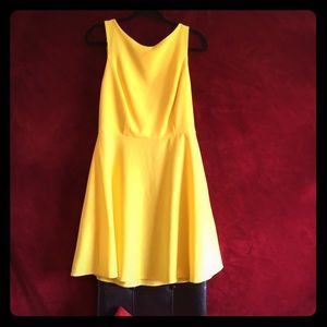 f&f yellow dress